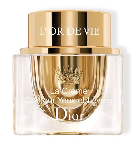 dior eye cream et levres|L'Or de Vie La Crème Contour Yeux et Lèvres .